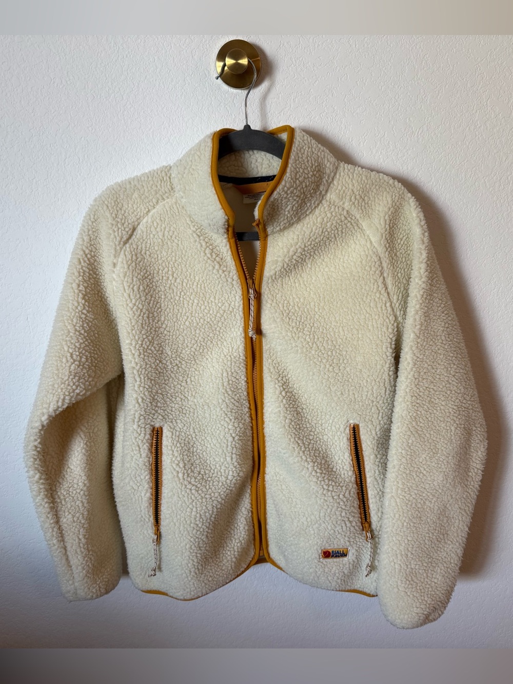 Fjallraven Vardag Pile Fleece in Chalk White